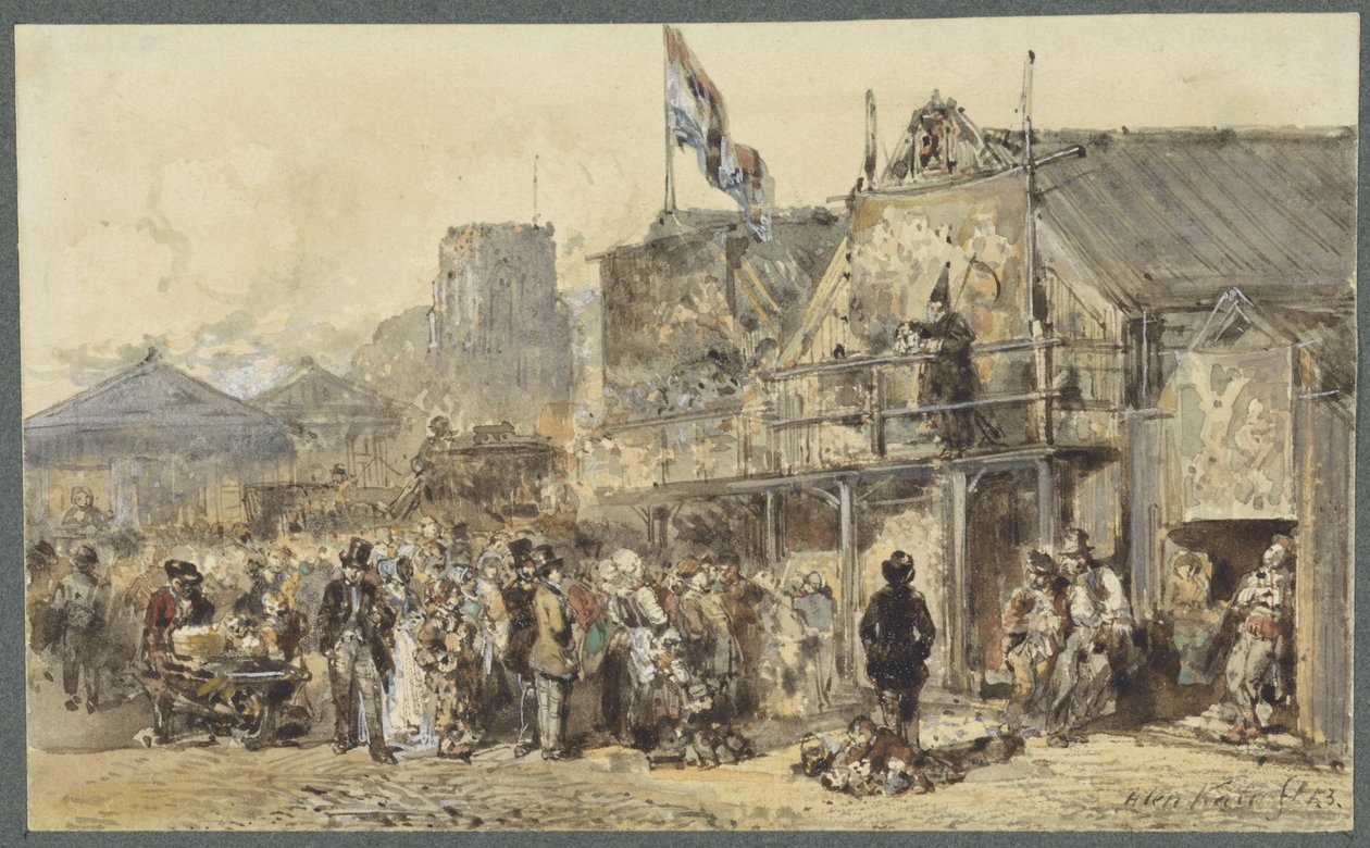 Mässa i Leeuwarden, Oldenhoven i kommande av Herman Frederik Carel ten Kate