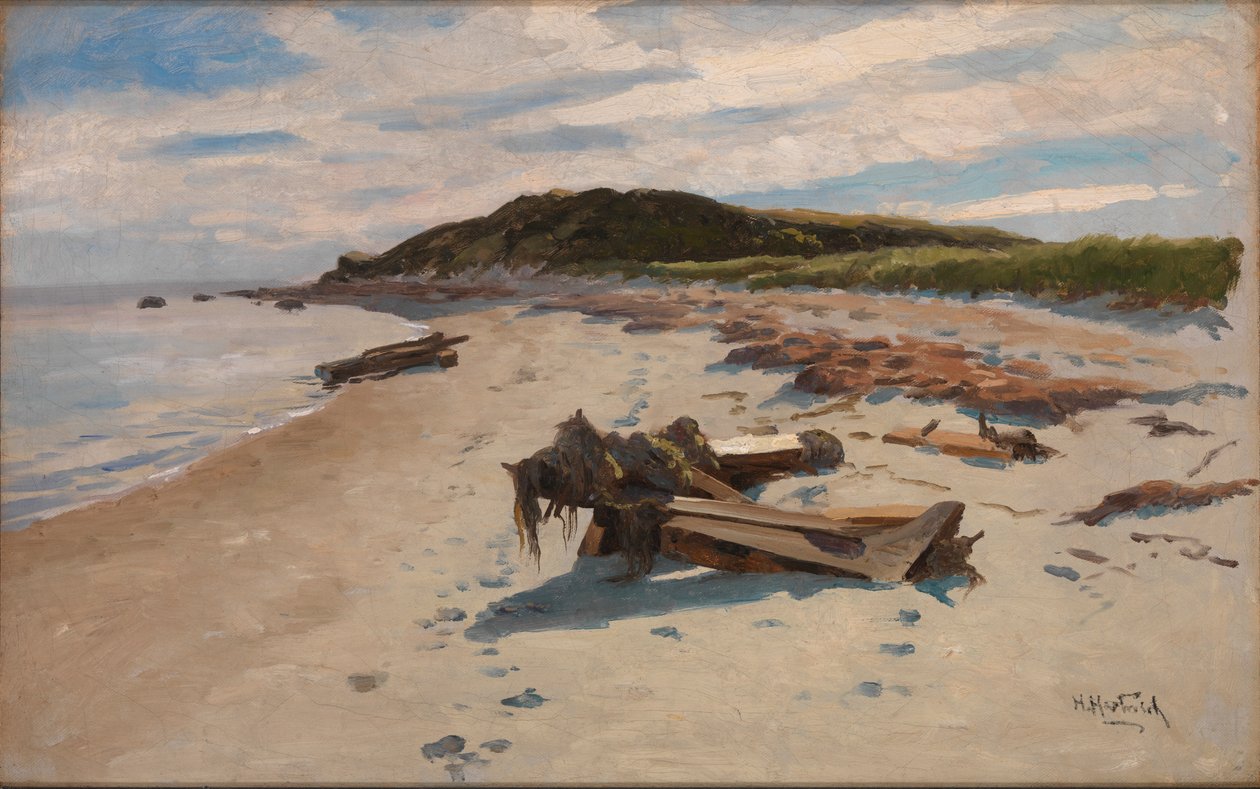 Cape Cod, Beach, 1894. av Herman Hartwich