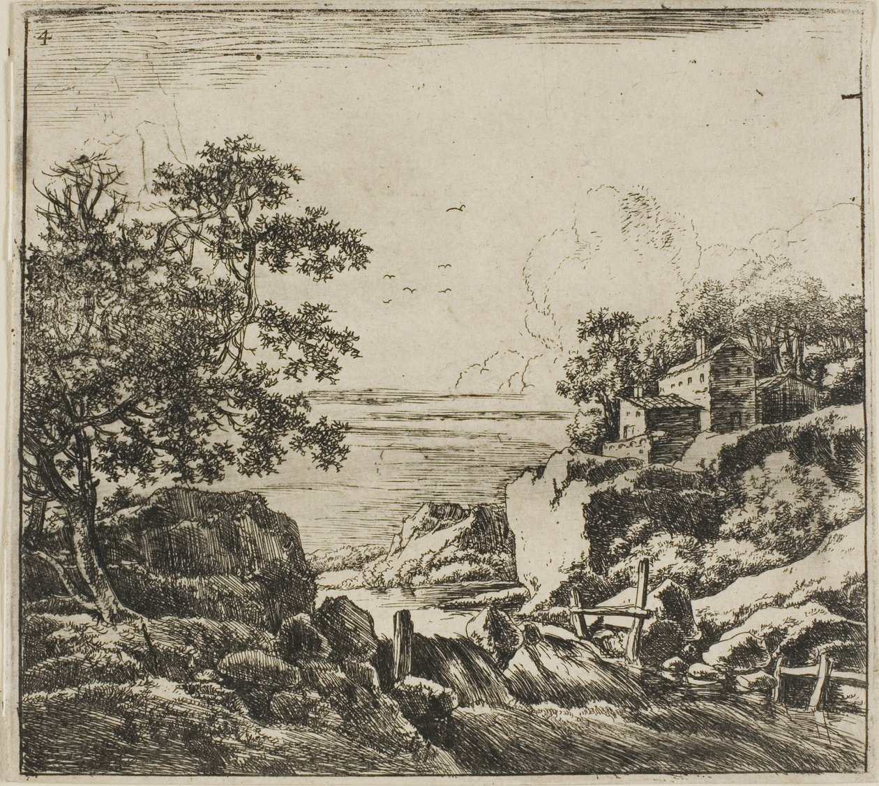 The Cascade, från serien Set of Landscapes av Herman Naijwincx
