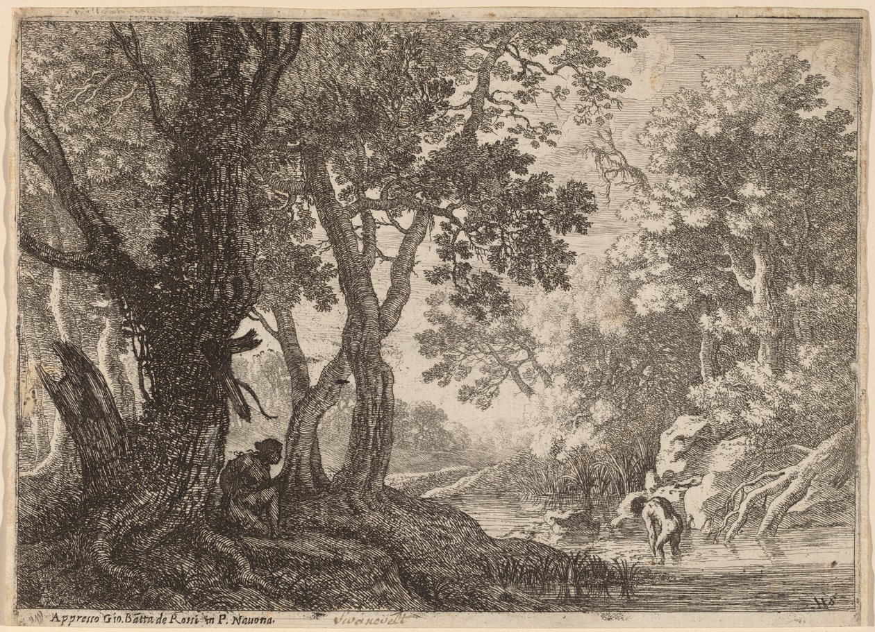 Salmacis och Hermafroditus av Herman van Swanevelt