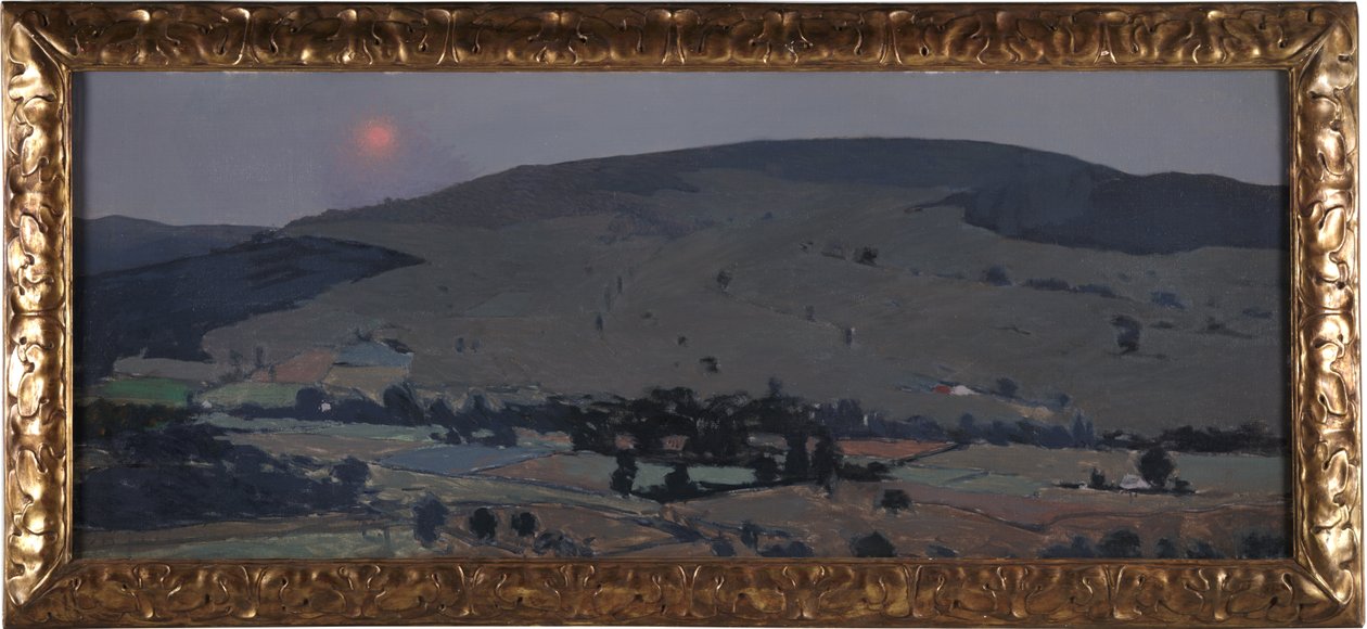 Landskap, ca 1903 av Hermann Dudley Murphy