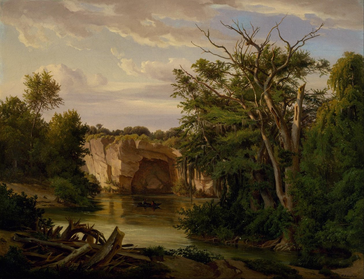 Hill Country Landskap av Carl Hermann Frederick Lungkwitz