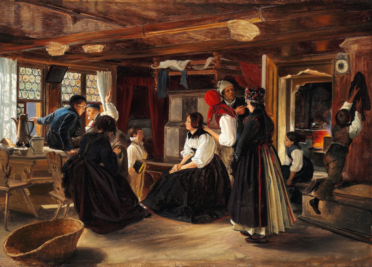 Wedding preparations av Hermann Sondermann