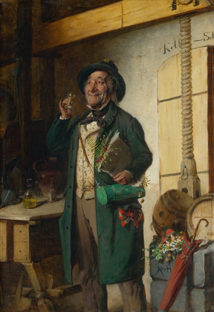 Botanister dearest flower, 1870. av Hermann Kern