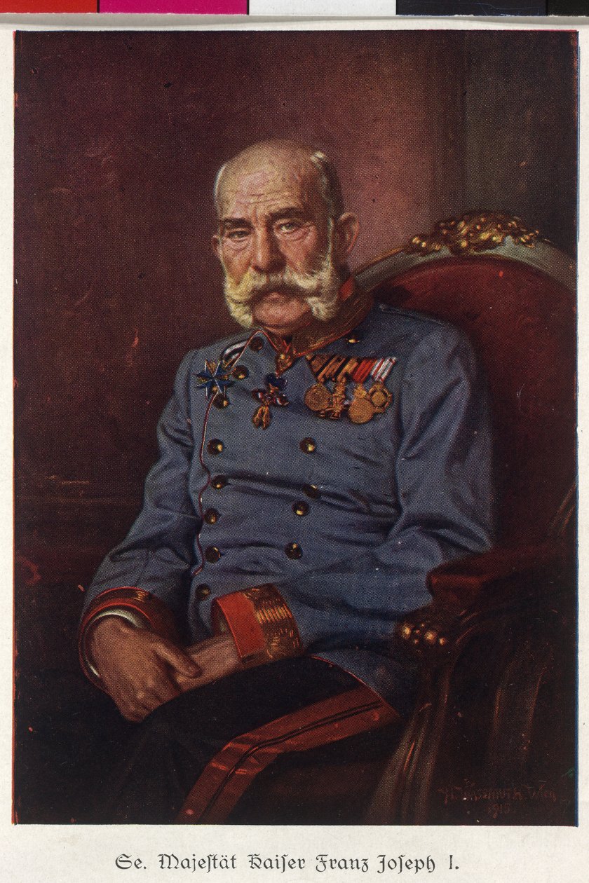 Kejsare av Österrike Franz Joseph I av Hermann Wassmuth