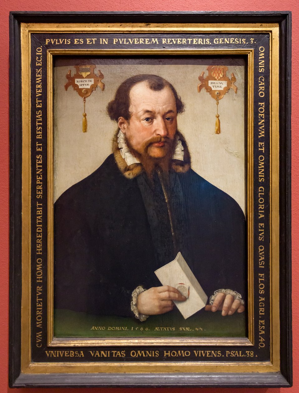 Porträtt av Gottfried von Raesfeld av Hermann Tom Ring