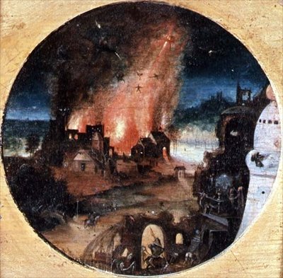 Frestelsen av St. Anthony av Herri met de (c.1510 p.1550) Bles