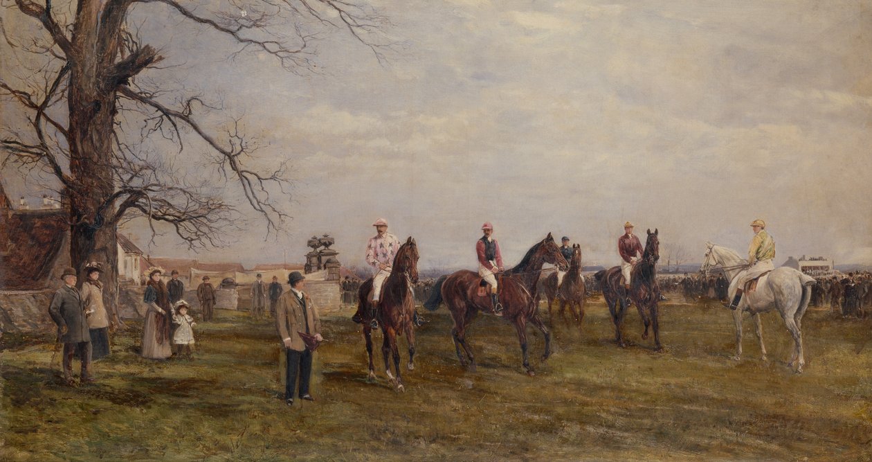 Ett landsmöte, Catterick Bridge av Heywood Hardy