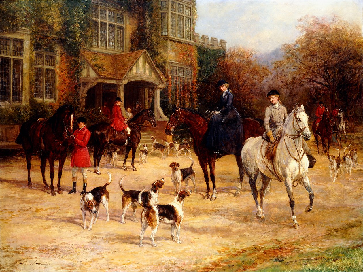 Mötet, av Heywood Hardy