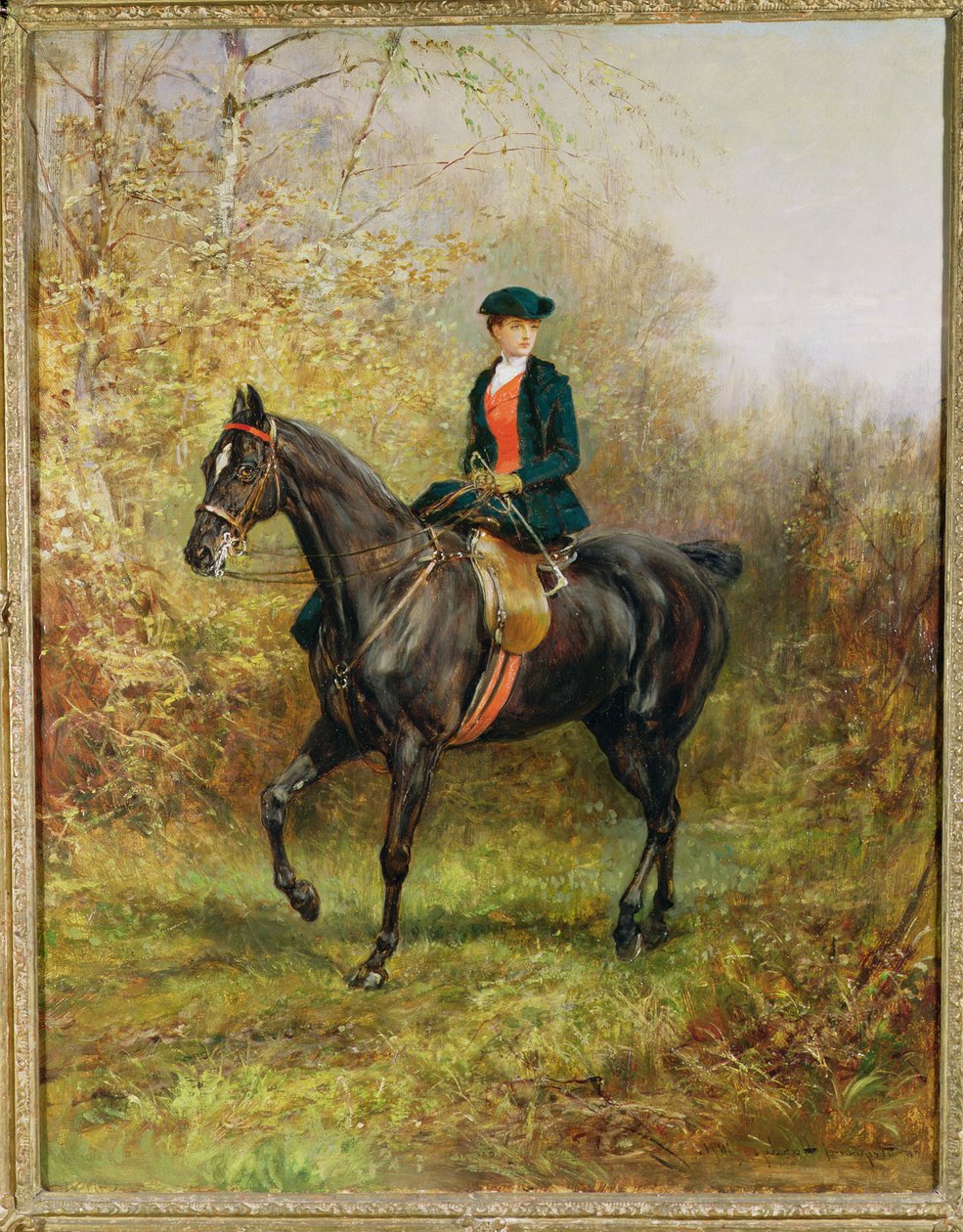 Morgonturen, 1891 av Heywood Hardy