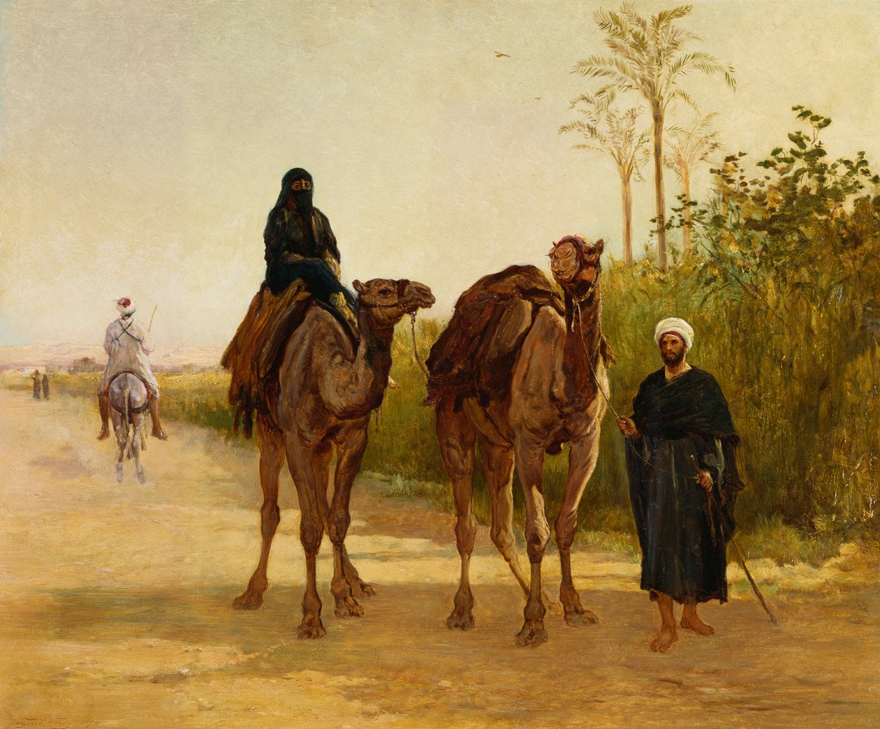 De resande, 1874 av Heywood Hardy