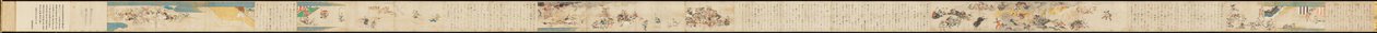 Gosannen kassen ekotoba - Scroll 3 av Hidanokami Korehisa