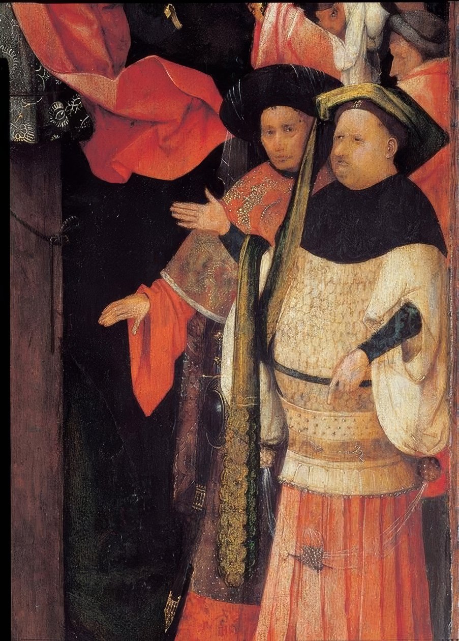 Korsfästelsen av den heliga Julia (eller Liberata) av Hieronymus Bosch