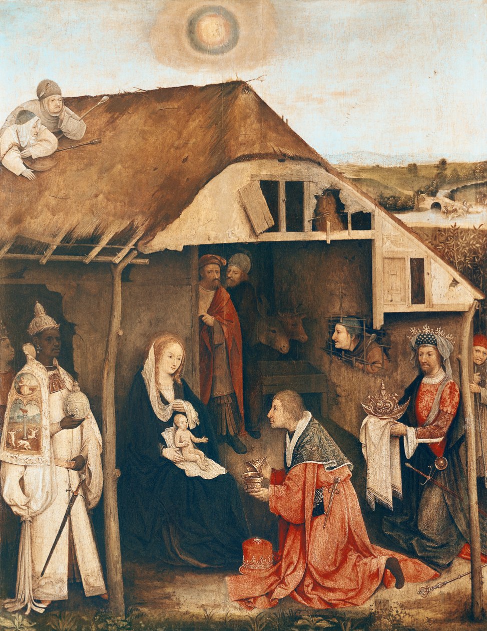 Nativity av Hieronymus Bosch