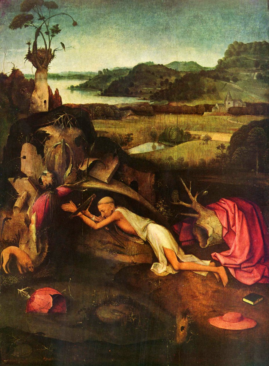 Saint Jerome av Hieronymus Bosch