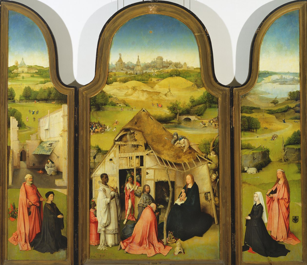 The Adoration of the Magi, 1510 av Hieronymus Bosch