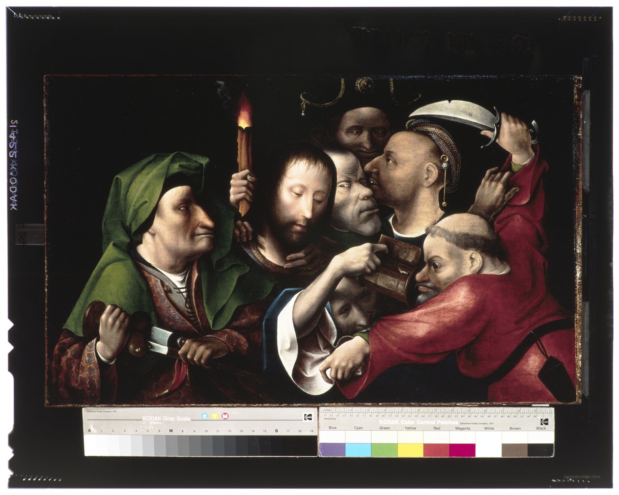 The Arrest of Christ, ca 1515 (olja och tempera på panel) av Hieronymus Bosch