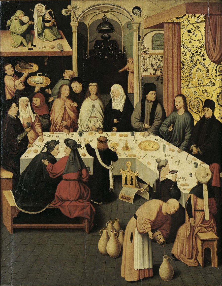 The Marriage Feast at Cana av Hieronymus Bosch