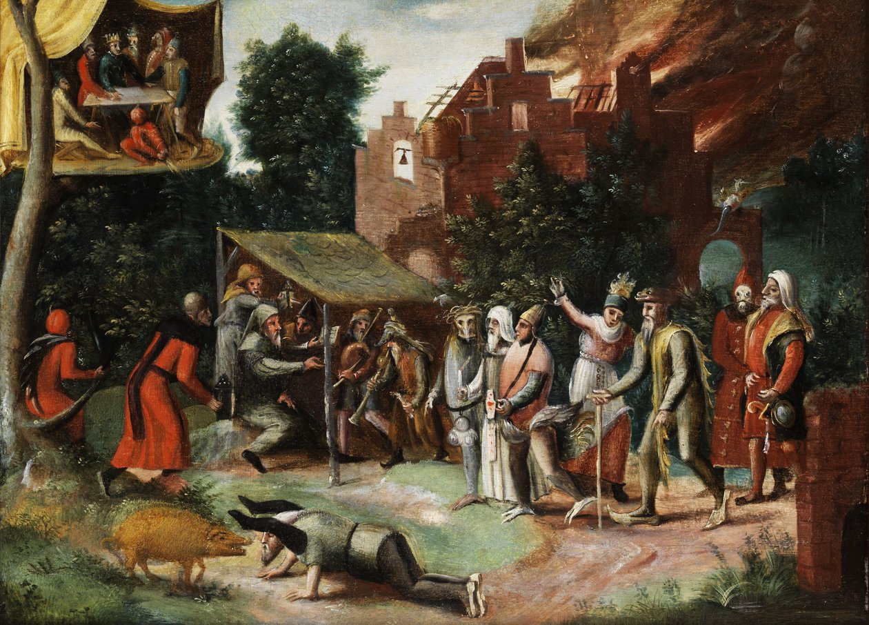 The Temptation of Saint Anthony av Hieronymus Bosch