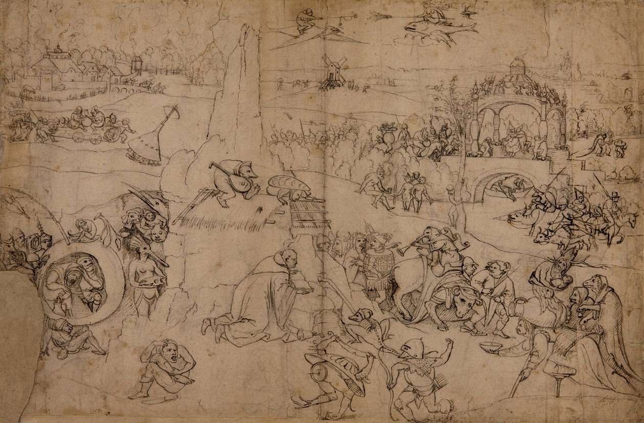 The Temptation of St Anthony av Hieronymus Bosch