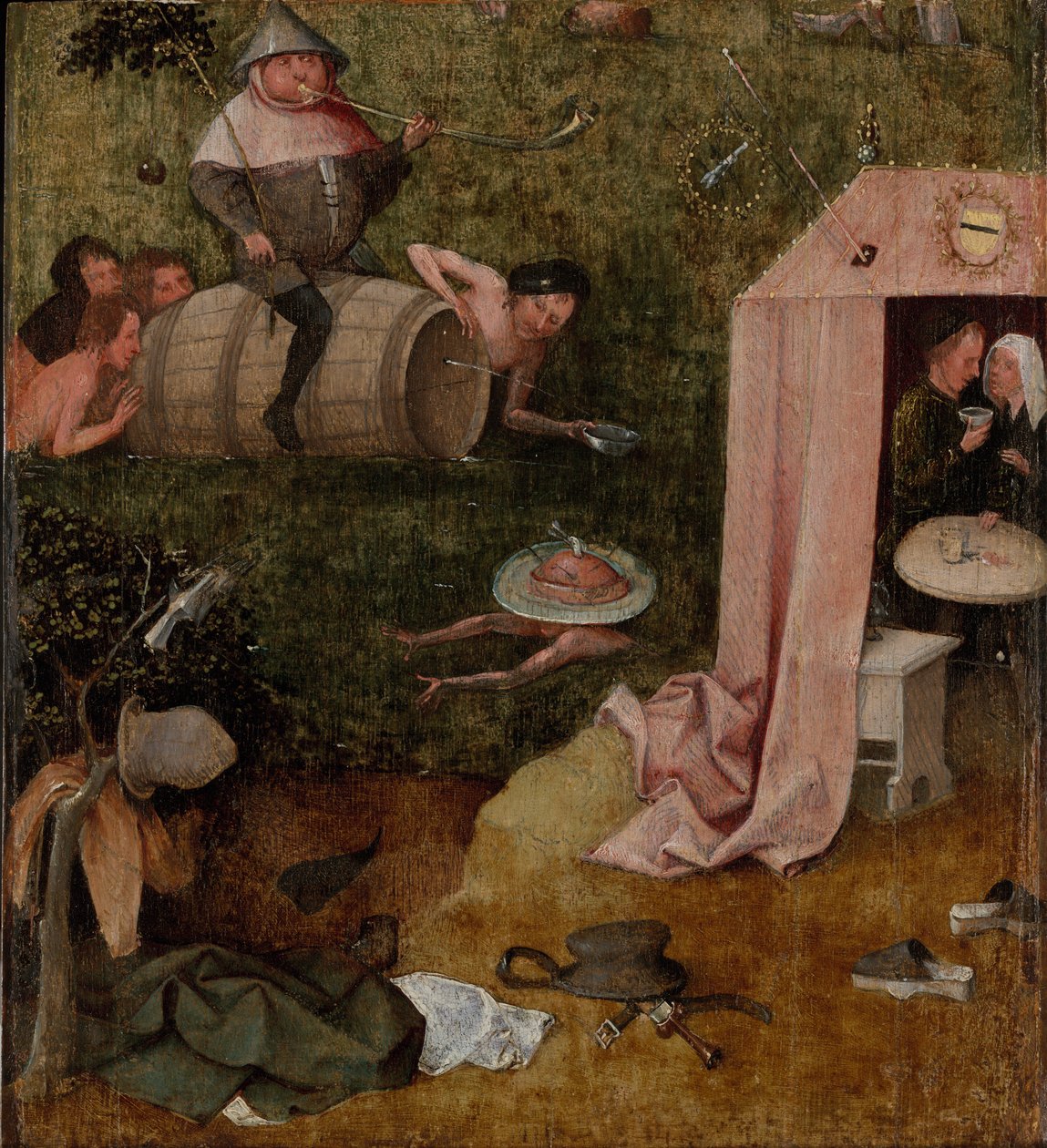 En allegori om omständighet av Hieronymus Bosch
