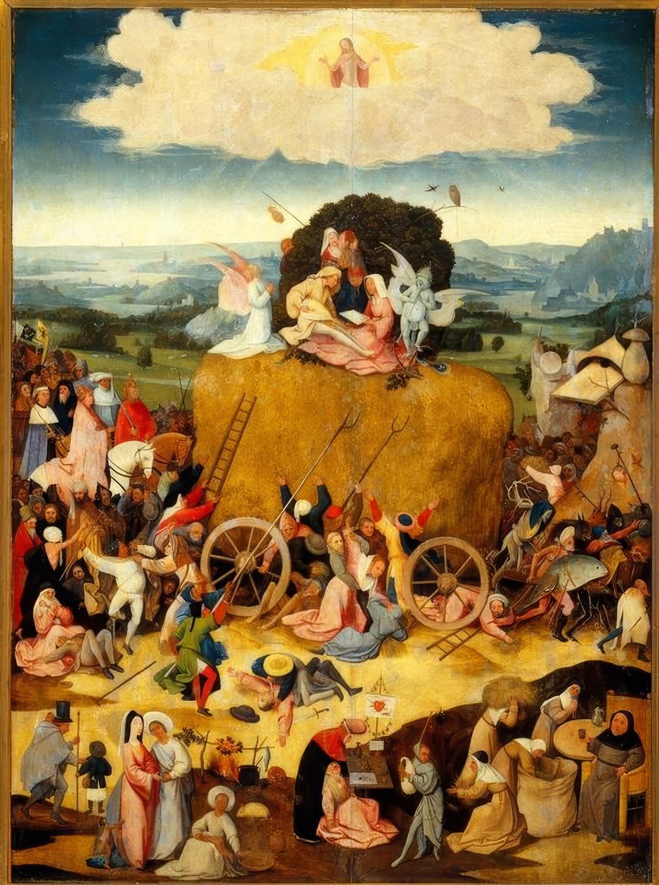 Hökärrans triumftåg av Hieronymus Bosch