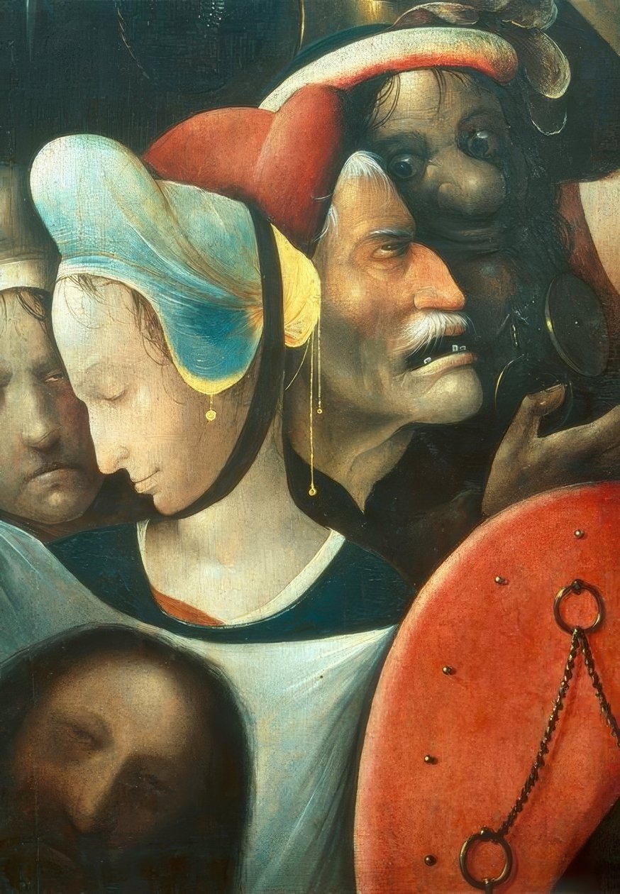Att bära korset av Hieronymus Bosch