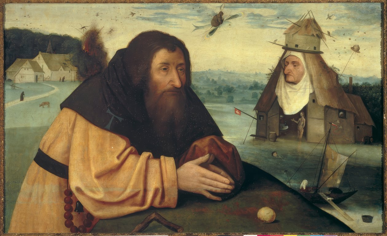 Frestelsen av Sankt Antonius av Hieronymus Bosch