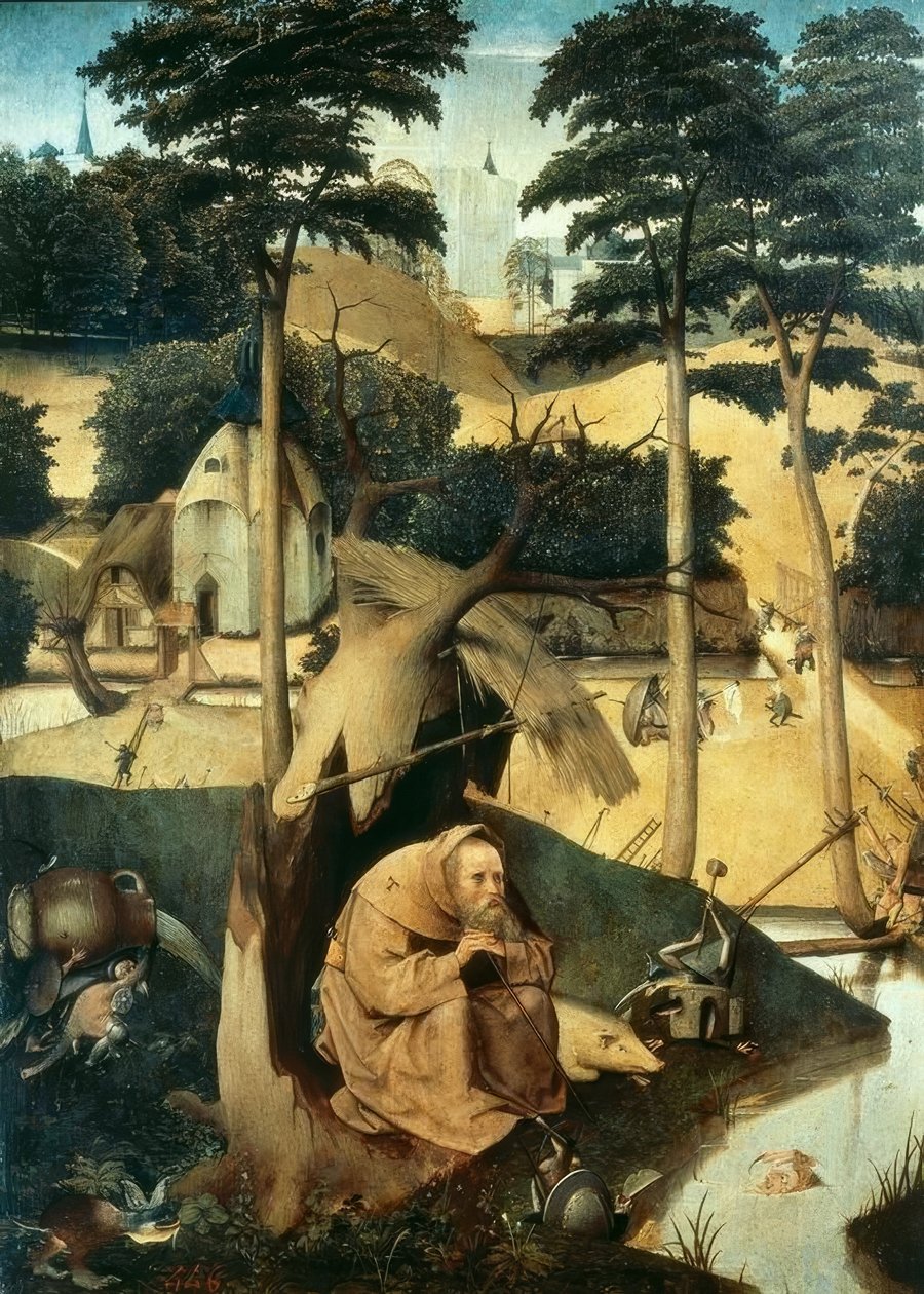 Frestelsen av Sankt Antonius av Hieronymus Bosch