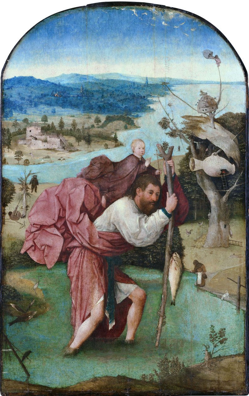 Sankt Christopher av Hieronymus Bosch
