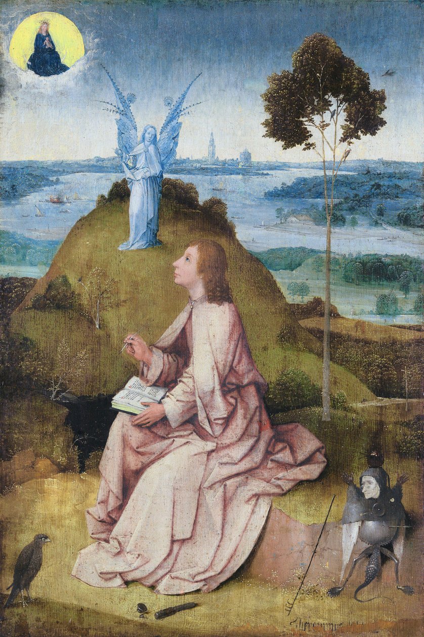 Johannes evangelisten på Patmos








 Alternativ titel(n):   Sankt Johannes på Patmos[1] Sankt Johannes på Patmos[2] av Hieronymus Bosch