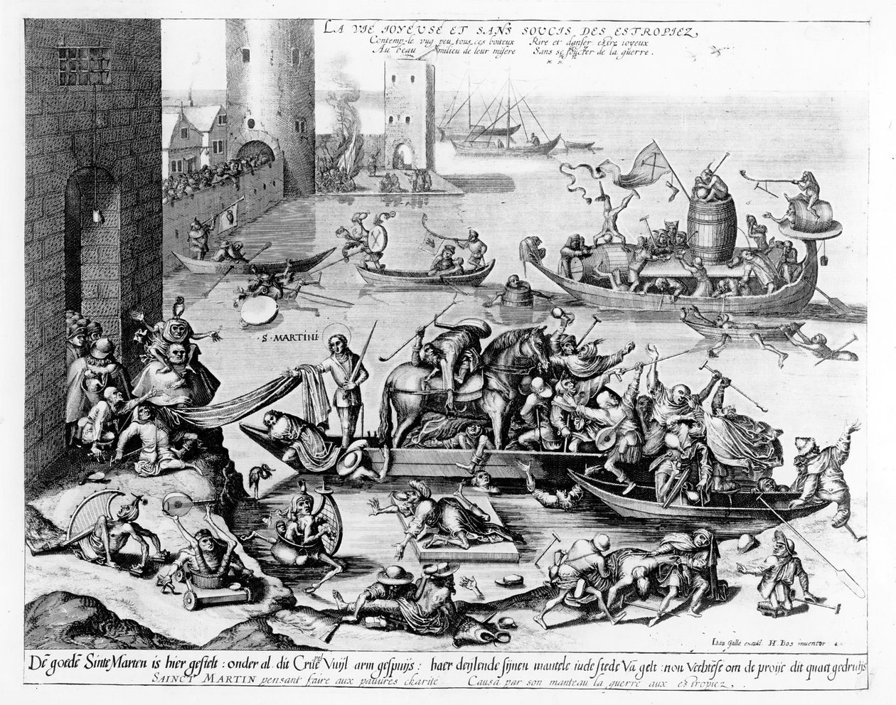 Krymplingens lyckliga och problemfria liv av Hieronymus Bosch