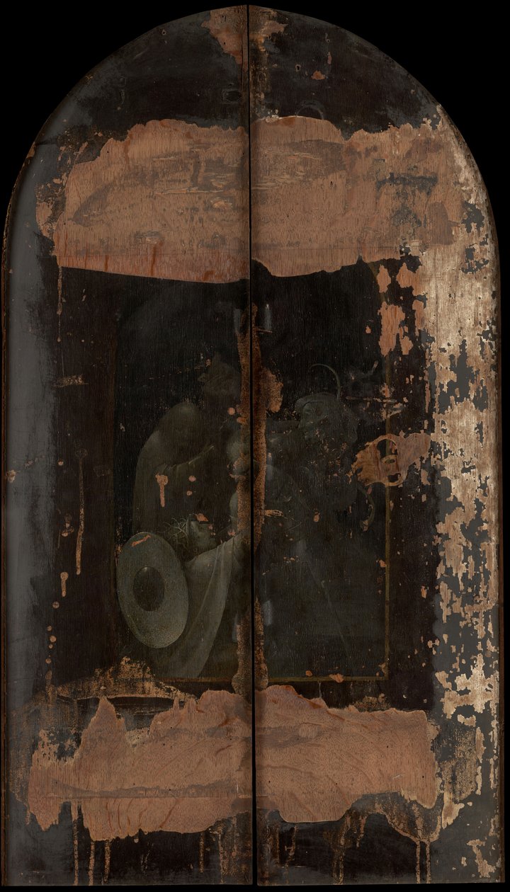 Den yttersta domen (exteriör), ca 1486 av Hieronymus Bosch