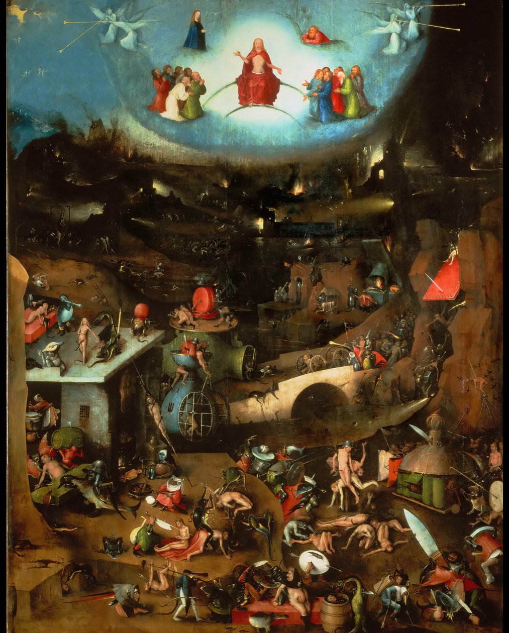 The Last Judgment Triptych, central panel, ca 1485. av Hieronymus Bosch
