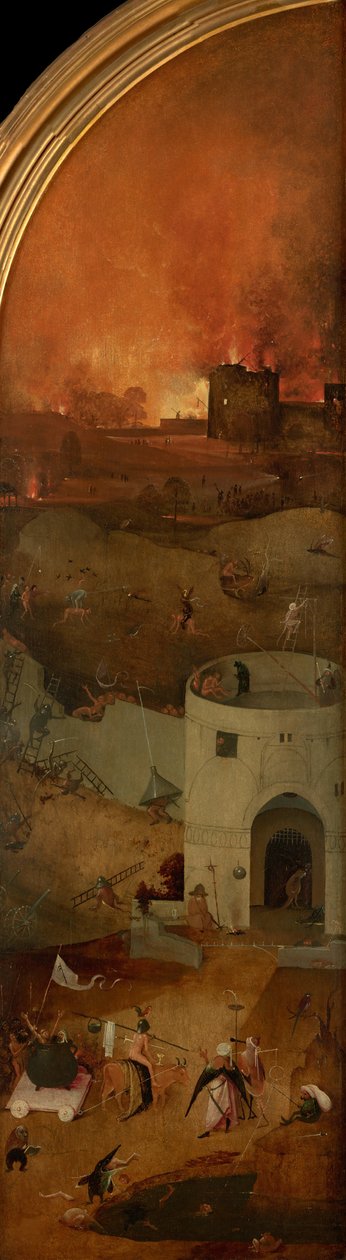 The Last Judgment Triptych, högra panelen, ca 1490-1510. av Hieronymus Bosch