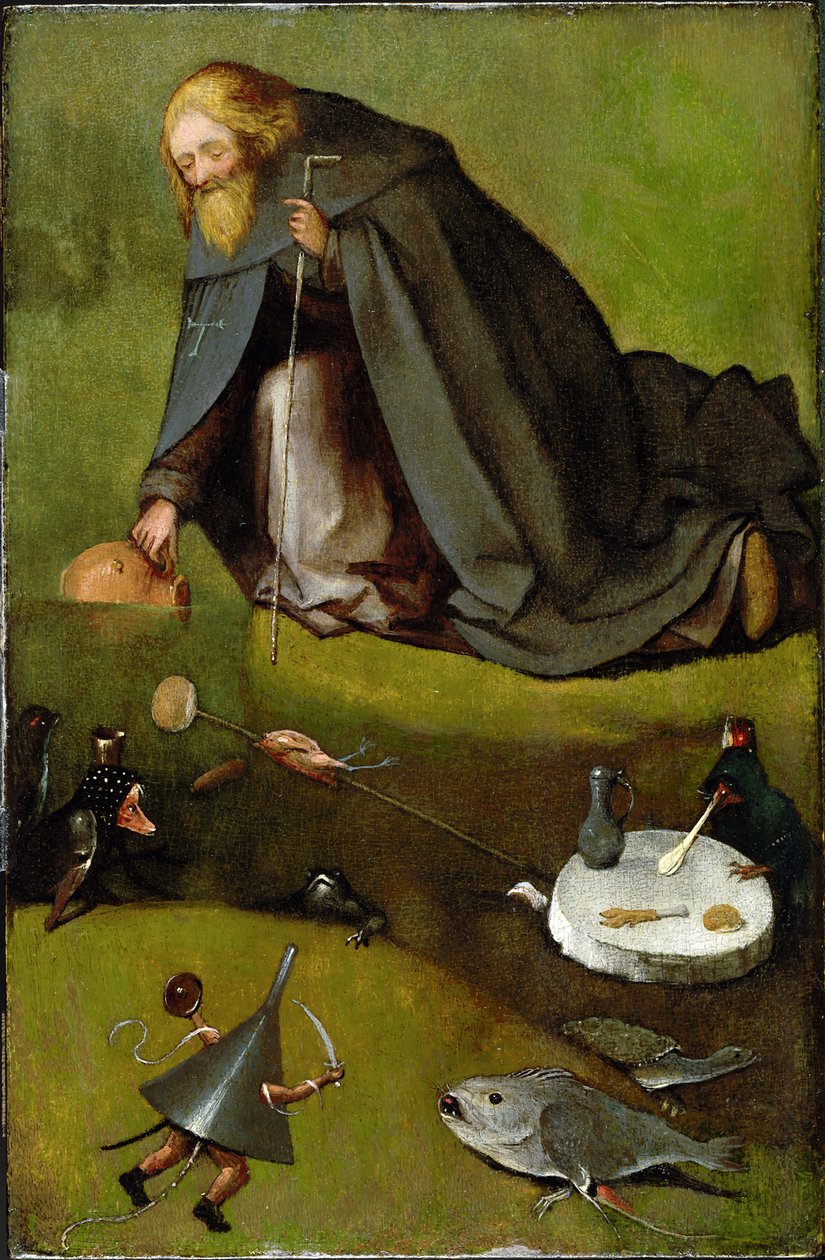 Sankt Antonius frestelse av Hieronymus Bosch