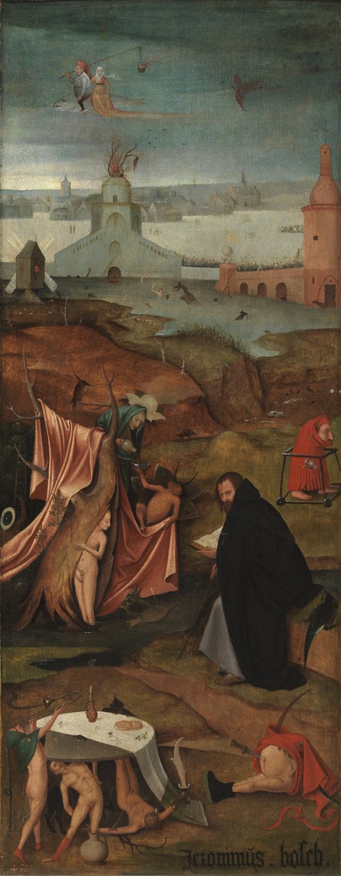 Frestelsen av Sankt Antonius av Hieronymus Bosch