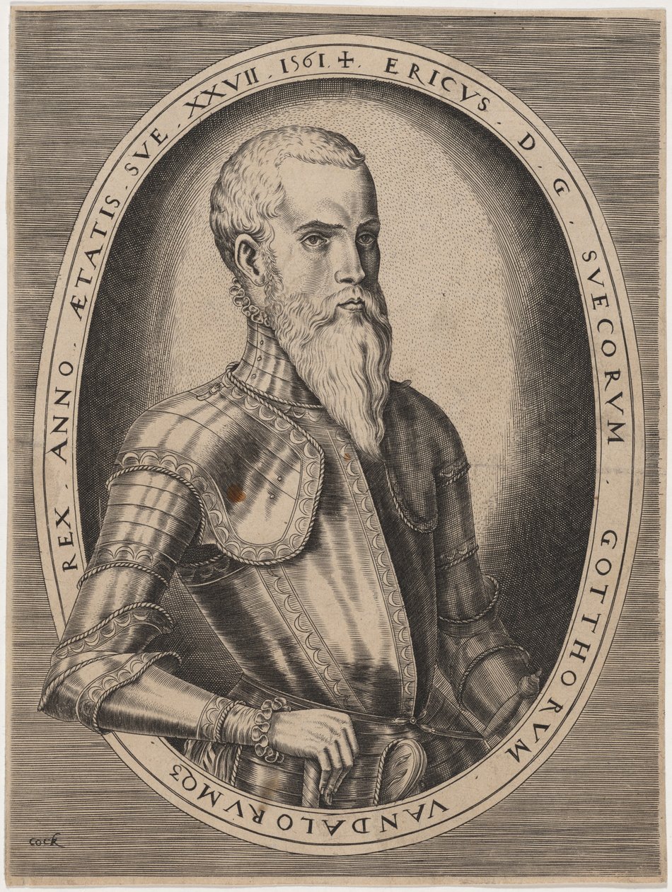 Erik XIV, kung av Sverige av Hieronymus Cock