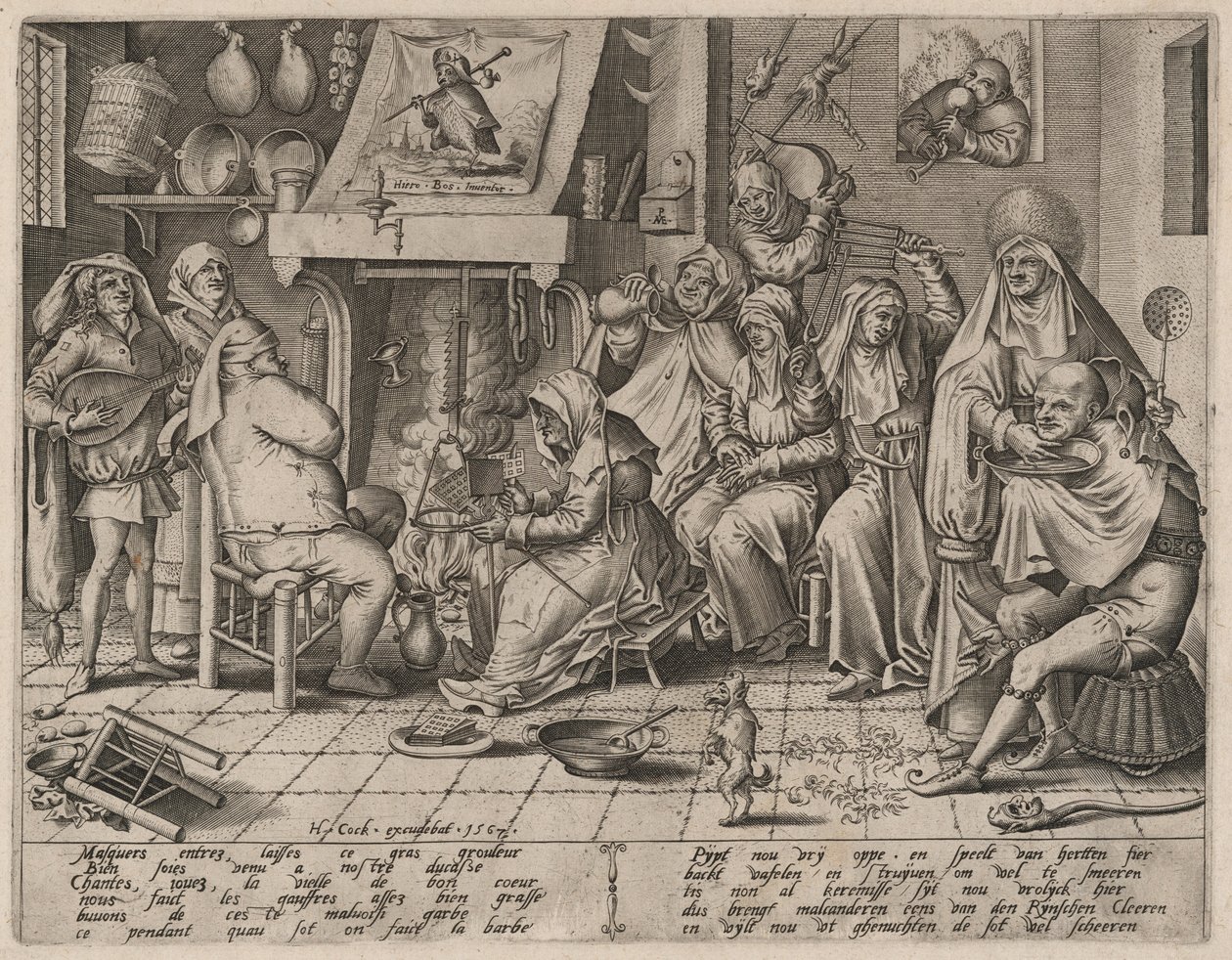 Fettisdagen av Hieronymus Cock