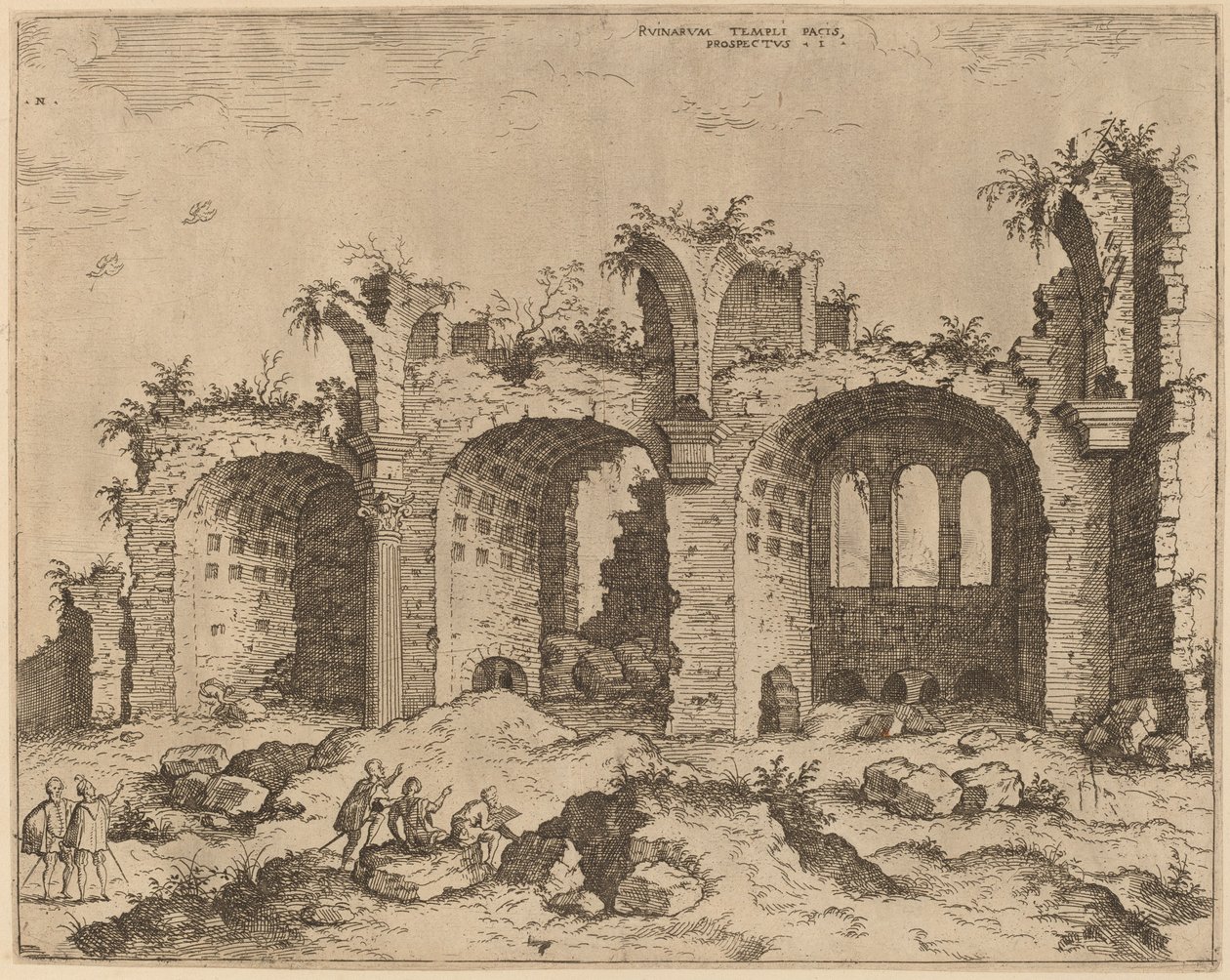 Konstantinbasilikan av Hieronymus Cock