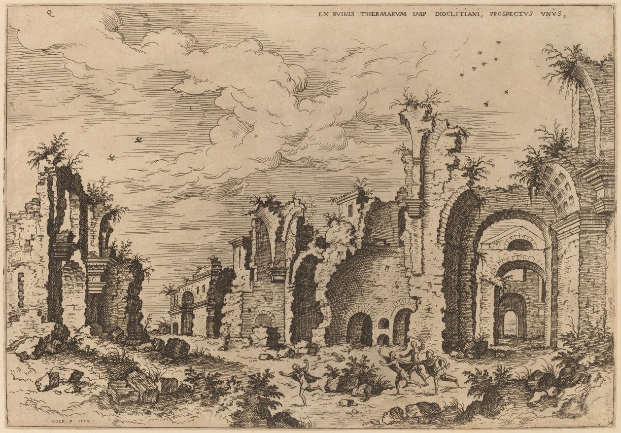 Diocletianus bad av Hieronymus Cock