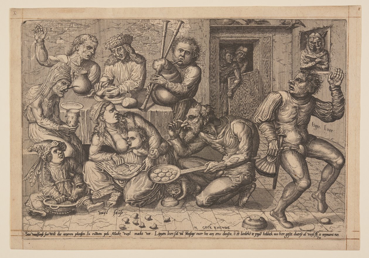 Vuyl Sause (Dirty Sauce) av Hieronymus Cock