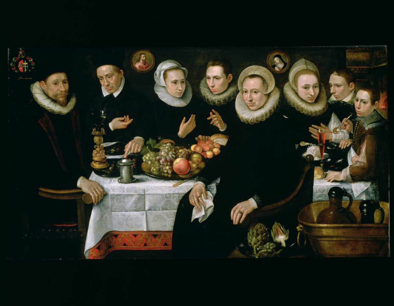 Familjen Adrien de Witte (1555-1616) 1608 av Hieronymus Francken