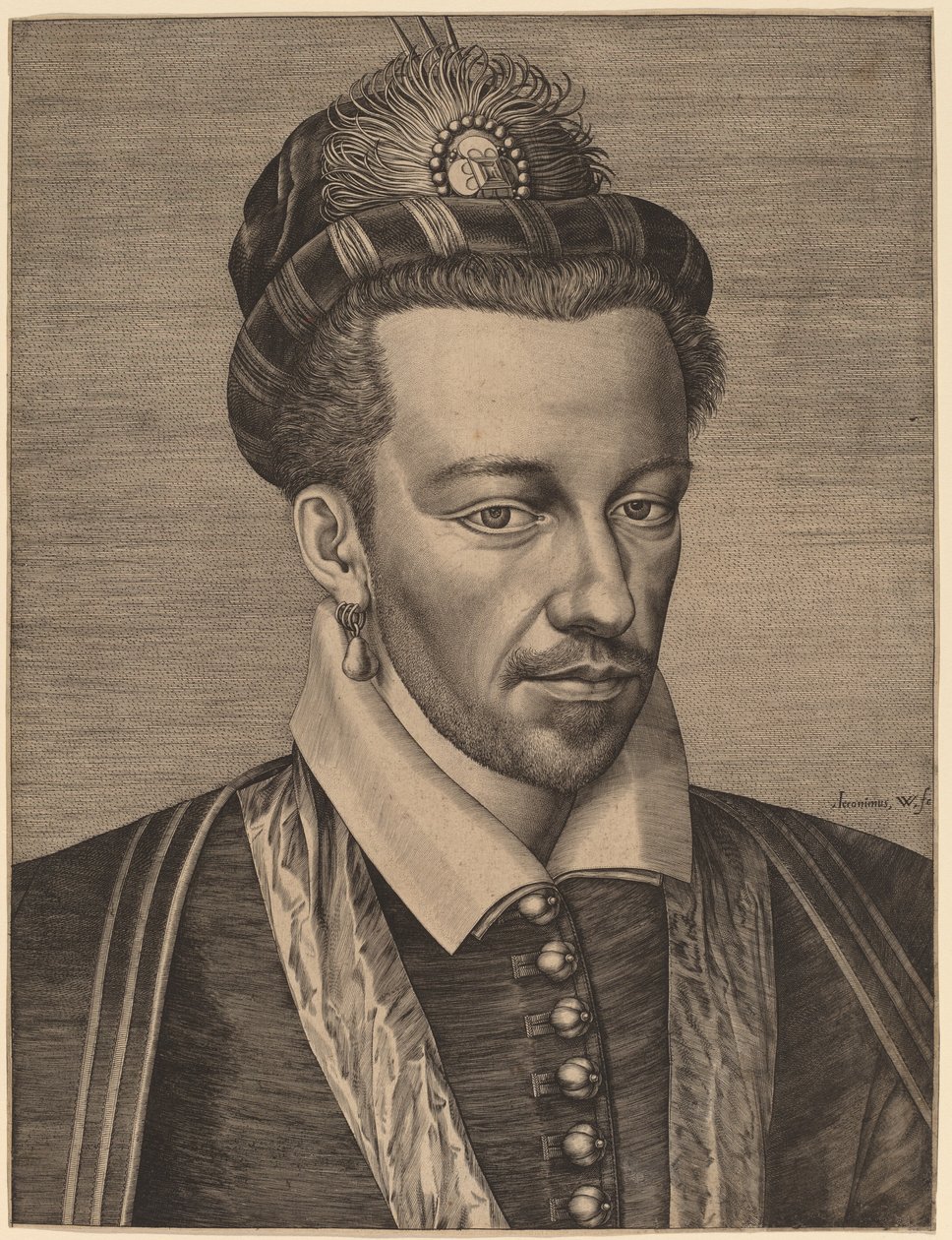 Henrik av Navarra av Hieronymus Wierix