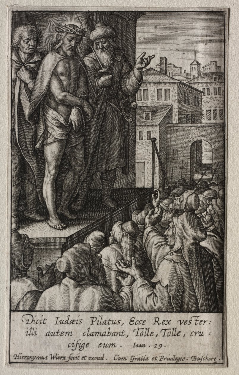 The Passion: Ecce Homo av Hieronymus Wierix