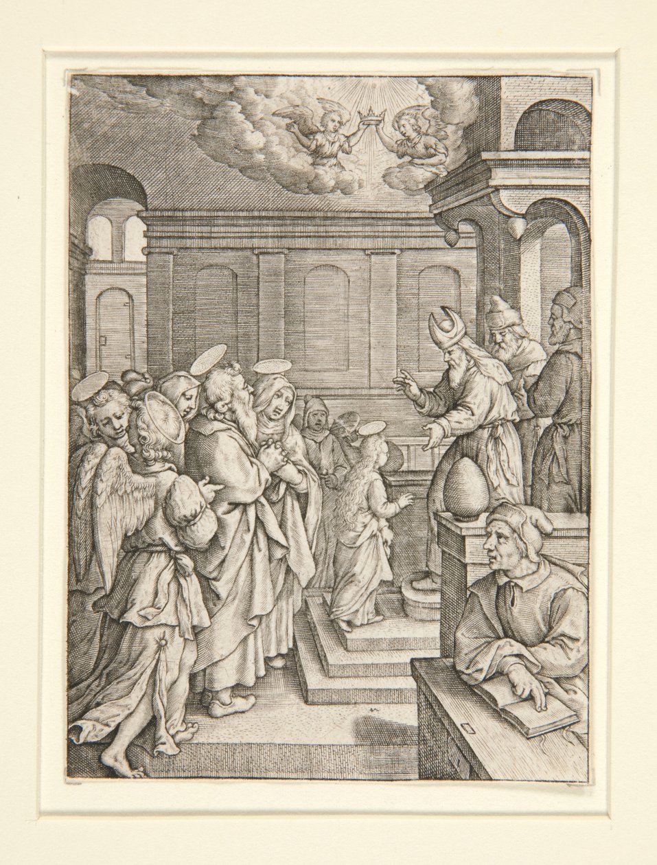 The Presentation of the Virgin, från serien The Life of the Virgin av Hieronymus Wierix