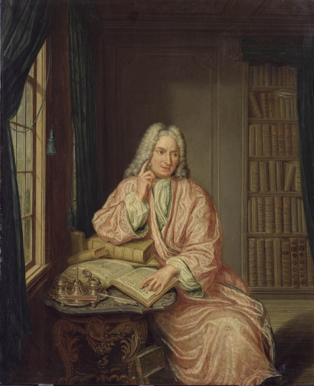 Porträtt av Hendrik Snakenburg av Hieronymus van der Mij