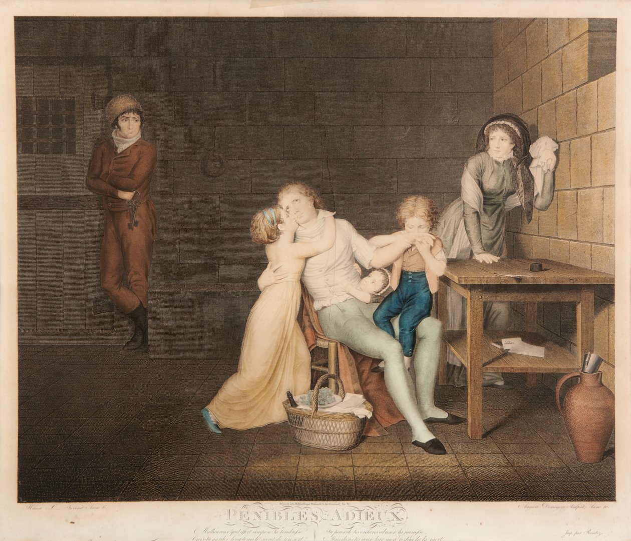 Det smärtsamma avskedet av Hilaire (1769 1840) (after) Ledru