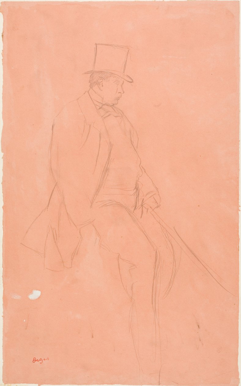 Gentleman Rider av Hilaire Germain Edgar Degas