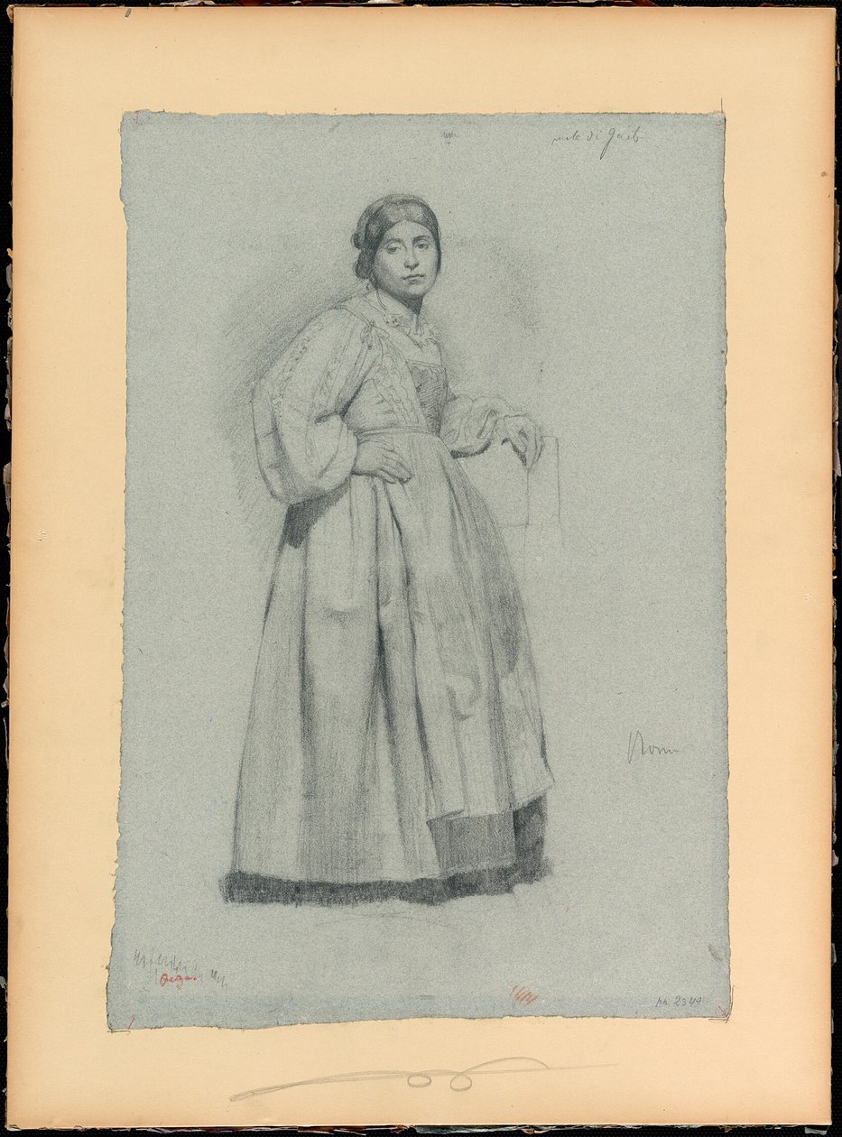 Italienska (Gaëta) av Hilaire Germain Edgar Degas